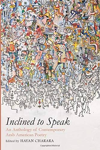 Book cover with abstract drawings and line figures in black & white and watercolor